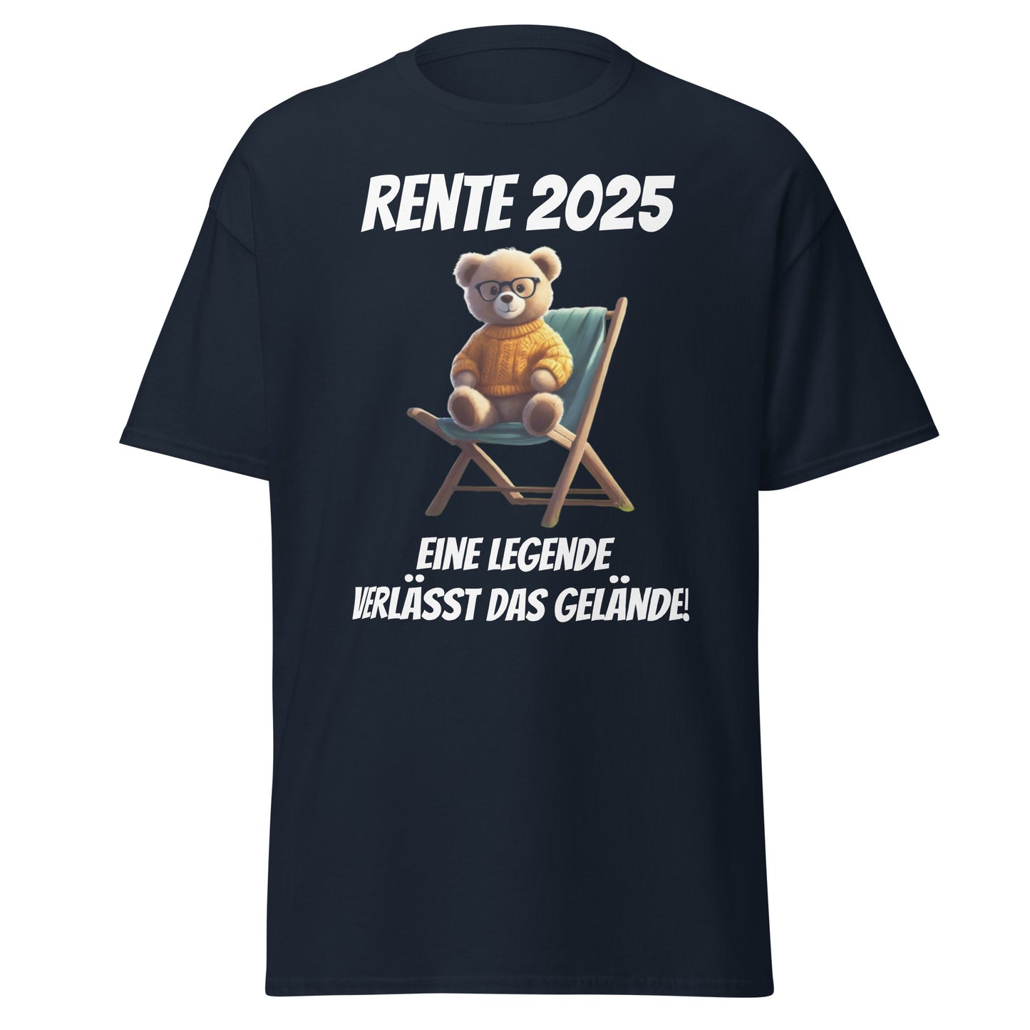 Klassisches T-Shirt " eine Legende" Vorderdruck