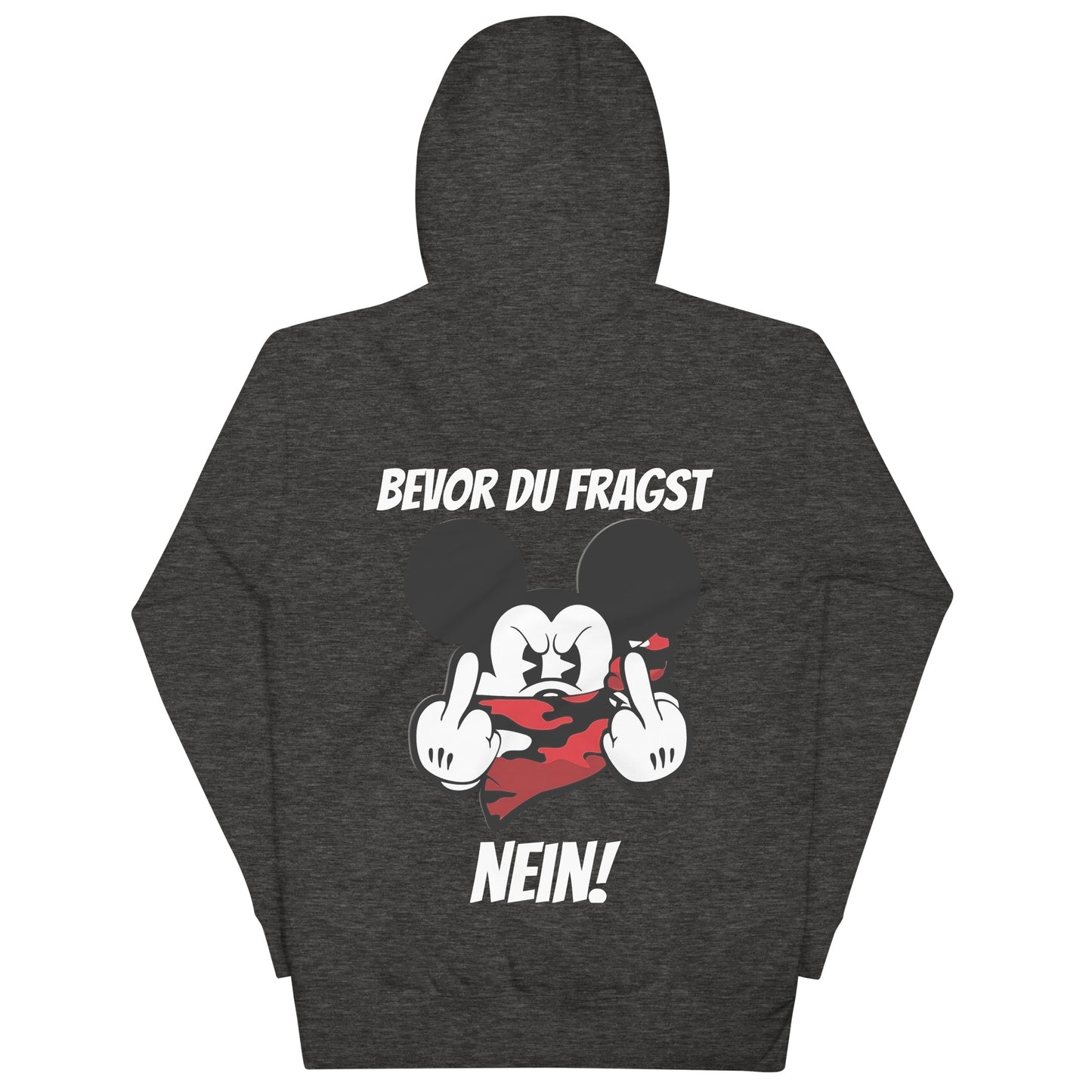 Unisex-Kapuzenpullover " Bevor du fragst"