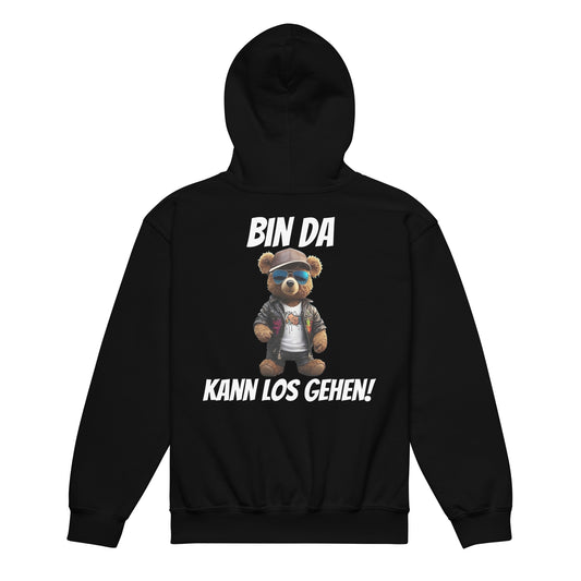 Kinder Hoodie " Kann Losgehen! Rücken Aufdruck