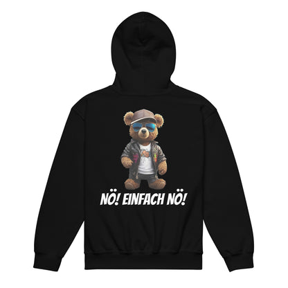 Kinder Hoodie "Nö! Einfach Nö!" Rückendruck