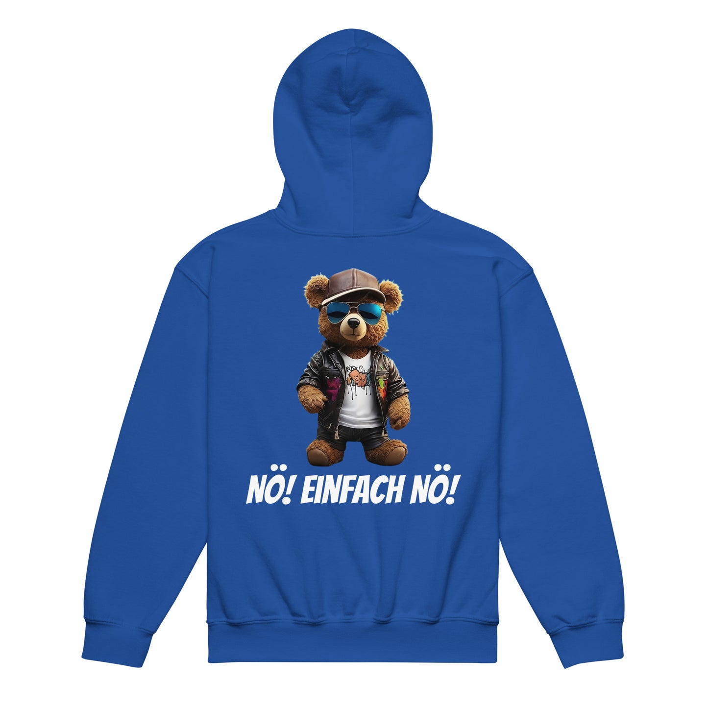 Kinder Hoodie "Nö! Einfach Nö!" Rückendruck